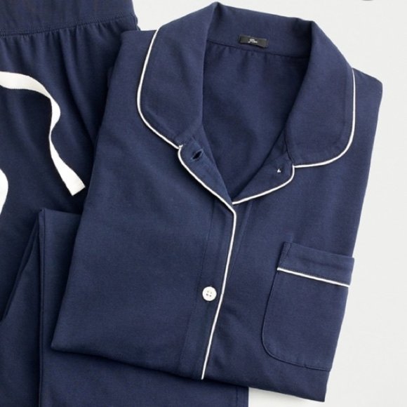 J. Crew Other - J Crew Women's Blue Dreamy Cotton Pajama Bottom XS